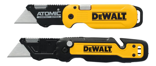 Dewalt - Pack Cuchillo Cartonero Plegable Dwht10995.- E.o. Color Amarillo