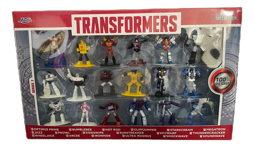Transformers Nano Metalfigs Autobots Vs Decepticons (Usado)
