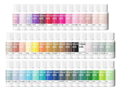 Colorantes Colour Mill 20ml Liposolubles Repostería 