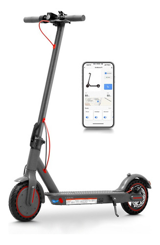 Scooter Eléctrico Patín Pequeño Scooter Plegable 