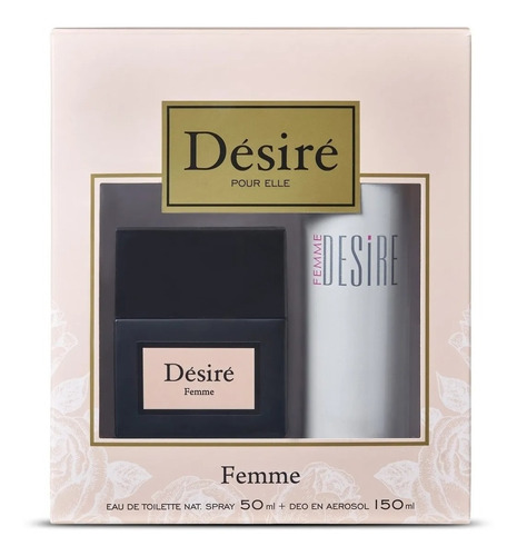 Perfume Desire Femme 50ml + Desodorante 150ml