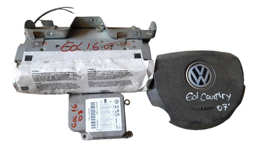 Juego Airbag Volkswagen Gol Country 2007-