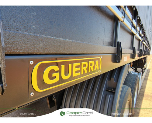 Carreta Ls Guerra 12,4 3 Eixos 2025 Assoalho Compensado 22mm