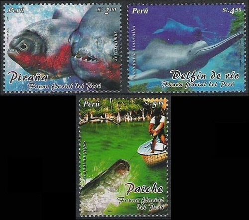 Fauna - Peces - Perú 2004 - Serie Mint 