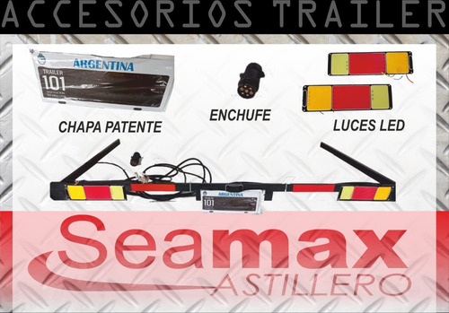 Trailer Multimedida Regulable Hasta 6,0 Mts Full Con Lcm