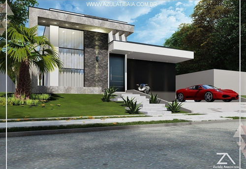 Imagem 1 de 27 de Casa Em Condomínio Fechado, Atibaia Shamballa Iii - Ca01077 - 68758975