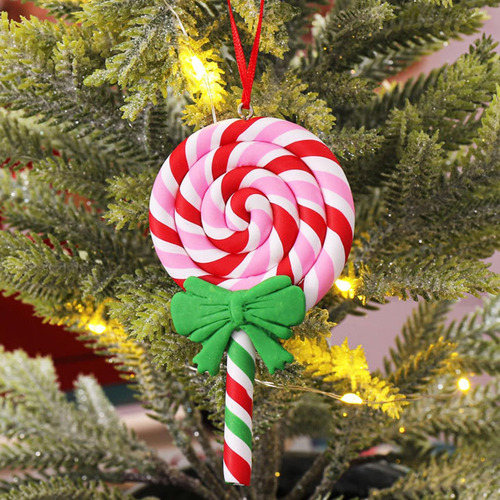 Enfeite De Pirulito Para Decoração De Árvore De Natal
