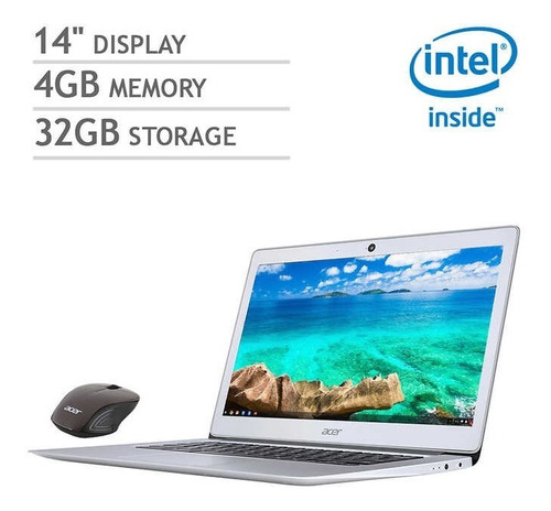 Acer 14 Chromebook Bundle - Intel Celeron - 1080p