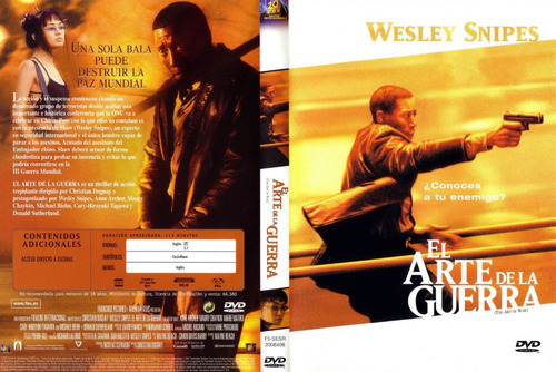 El Arte De La Guerra - Wesley Snipes - Dvd