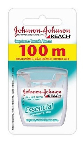 Johnson Reach Essential Hilo Dental Sabor Menta 100m