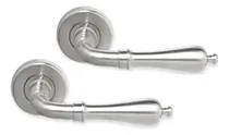 Comprar Manija Puerta Picaporte Doble Balancin Norfolk Bronce Niquel