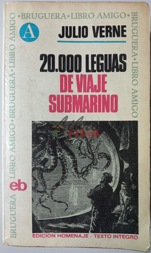20000 Leguas De Viaje Submarino - Julio Verne (1969) Bruguer
