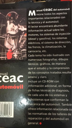Manual Ceac Del Automóvil (Usado)
