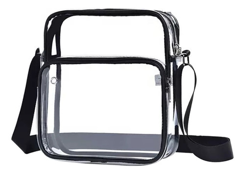 Bolso Femenino De Pvc Transparente, Ligero, Bolso De Hombro