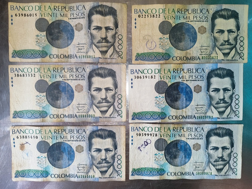 Billete 20.000 Julio Garavito