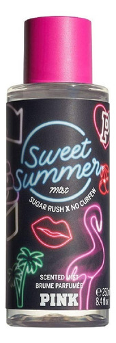 Spray Sweet Summer Fragance Mist Pink 250 ml - Body Splash