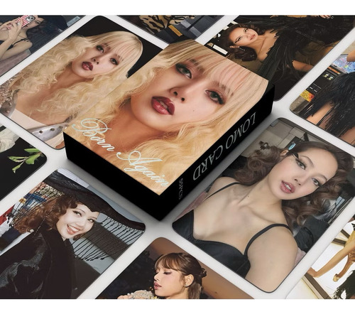 Blackpink Lisa Born Again Photocards