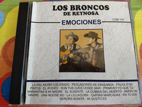 Los Broncos De Reynosa Cd Emociones