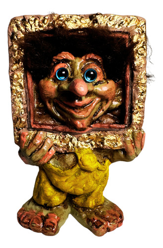 Troll Arti Ser Mágico Guardian - Troll Elfo Duende Oro 14k