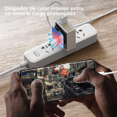 67w Cargador Carga Rápida Para Xiaomi Redmi Poco Para Xiaomi 11T 12 13T 14 15, Para Redmi Note 14 13 12 Pro, Cargador Turbo Y Cable USB C 1.5M Para Xiaomi Poco C75 C65 X7 X6 X5 Pro F6 2 piezas
