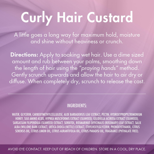 Creme Styler Gel Moptop Curl Para Cabelos Finos, Grossos E O