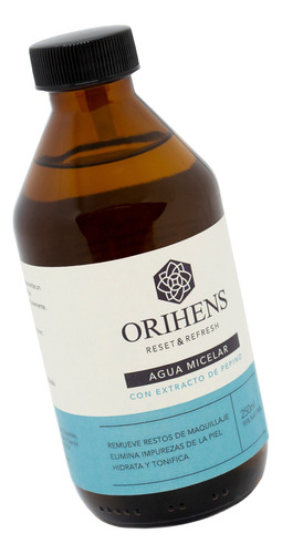 Orihens Agua Micelar Desmaquillante Hidratante X 250ml 3c