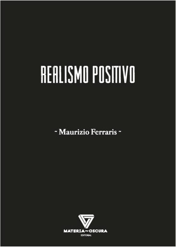 Libro Realismo Positivo - Ferraris, Maurizio