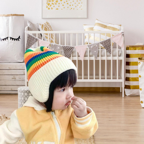 A De Invierno Para Niños Gorro De Punto Para Bebé Gorro