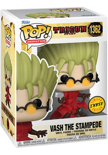 Funko - Pop! Anime - Trigun - Vash The Stampede Chase #1362 