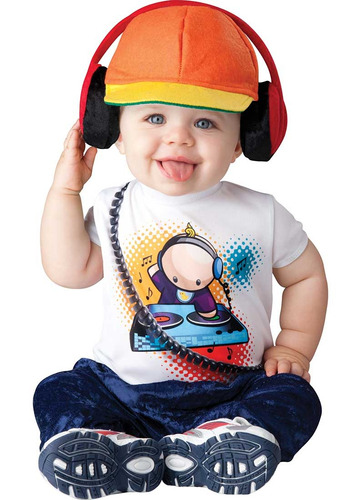 Disfraz Para Bebé Dj Beats Talla 18m-2t Halloween