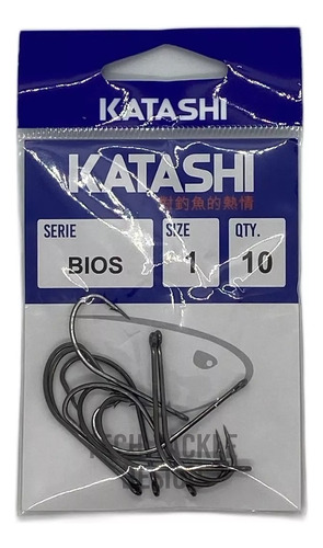 Anzuelos Katashi Bios N 1 X10u Ideal Para Pejerrey Laguna