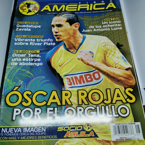 Revista Futbol Fibra America Socio Aguila #5