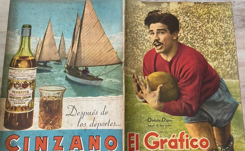 El Gráfico, Fútbol Argentino Nº 1476, 1947, Ago1