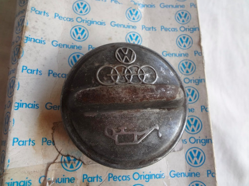 Tampa Oleo Passat Ts Gol Gt Fusca Brasilia Original Vw Raro