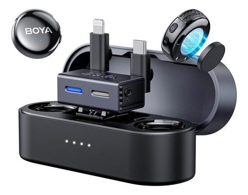 Micrófono Wireless Celular Boyalink 3 Ia Cancelación Ruido