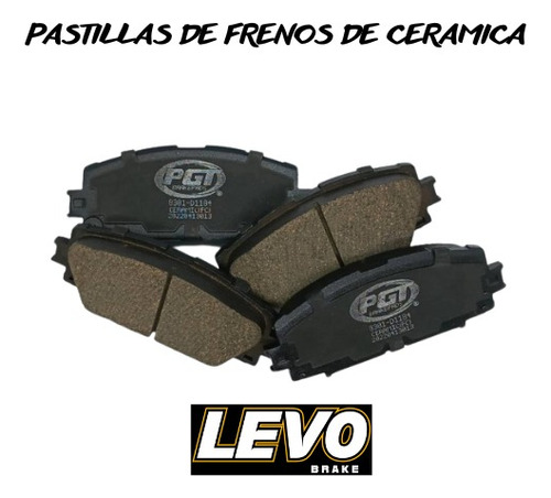 Pastilla Freno Ceramic Levo Delant Toyota Yaris Sport 8301