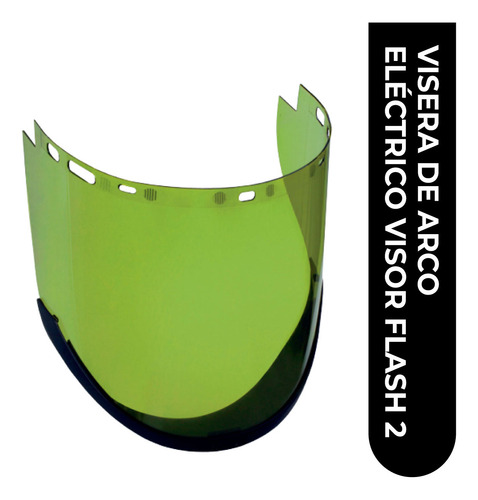 Visor Flash Arco Eléctrico Antivaho Antirayadura Delta Plus
