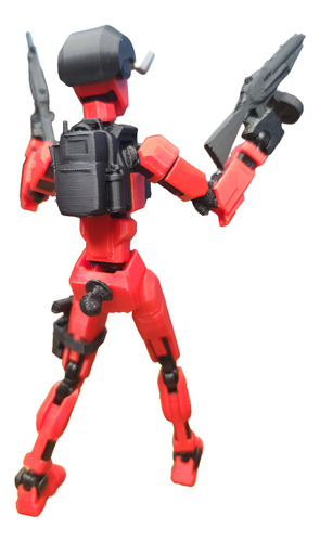 Dummy13 Cm Táctico+2 Kit De Armas Maniquí Muñeco Articulado