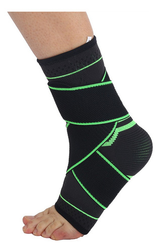 1 Par De Tobilleras De Tejido 3d For Deportes De Ejercicio