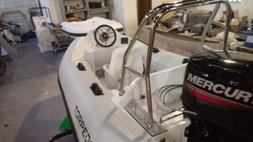 Imagem 10 de 15 de Bote De Apoio-lazer 3.30m Flex Sr Torpedo Hypalon -novo