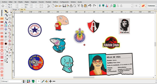 Digitalización / Ponchado Para Bordadoras