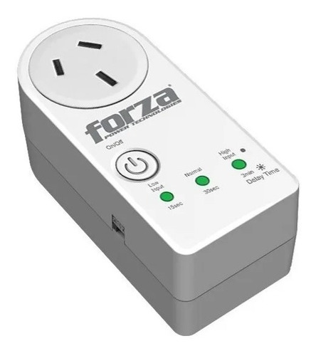 Protector De Tensión Forza Zion Heladera Aire Tv Hasta 1800w