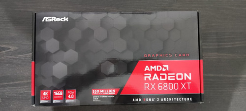 Placa De Video Amd Radeon Rx 6800 Series Rx 6800 Xt 16gb (Usado)