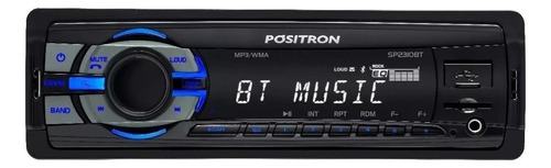 Estéreo para auto Pósitron SP2310BT con USB, bluetooth y lector de tarjeta SD