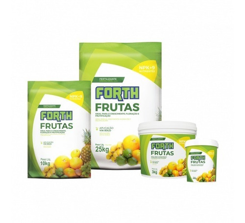 Imagem 3 de 5 de Fertilizante Adubo Forth Frutas Farelado Pomar 10 Kg