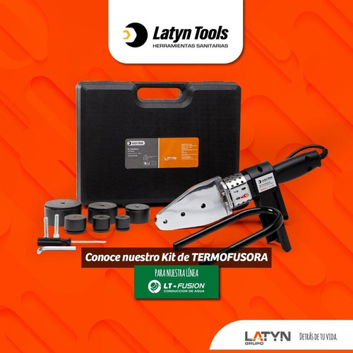 Termofusoras Latyn Tools 800w Incluye 6 Dados