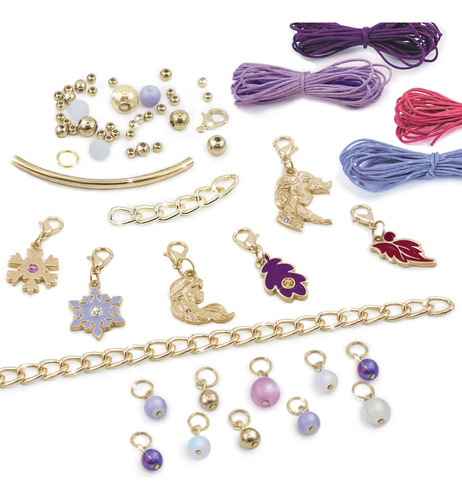 Kit Fabricación Pulseras Cuentas Dijes Cristales Swarovski