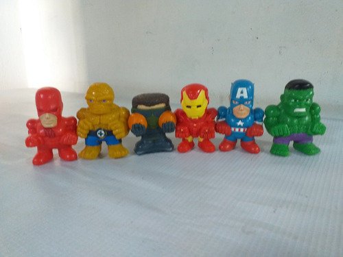 Muñecos Promosionales Nestle Marvel (Usado)