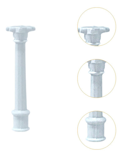 6x Mini Columnas Modelo Estatuas Griegas Clásicas 3,5 Cm