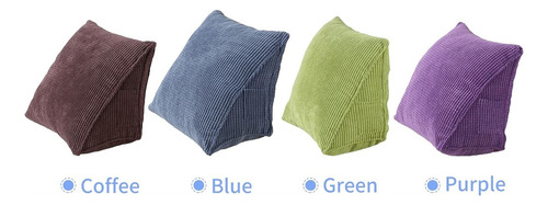 Almohada Triangular Cómoda Almohada De Lectura Con Bolsillo